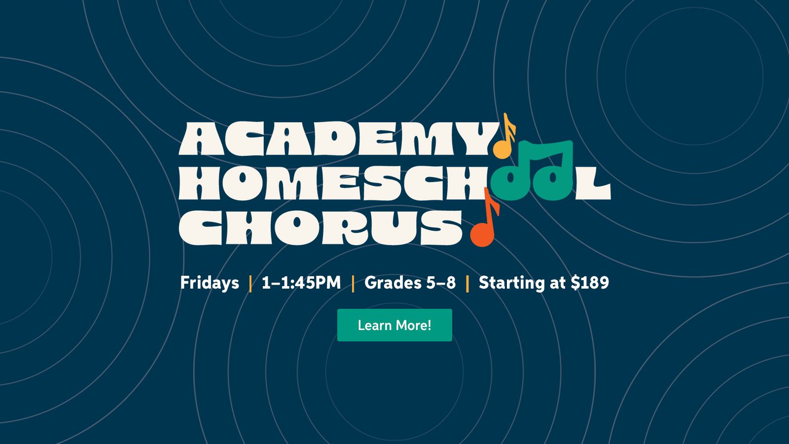 Academy Homeschool Chorus